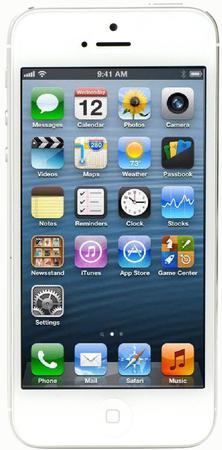 Смартфон Apple iPhone 5 64Gb White & Silver - Котельнич